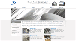 Desktop Screenshot of phenixindustry.com